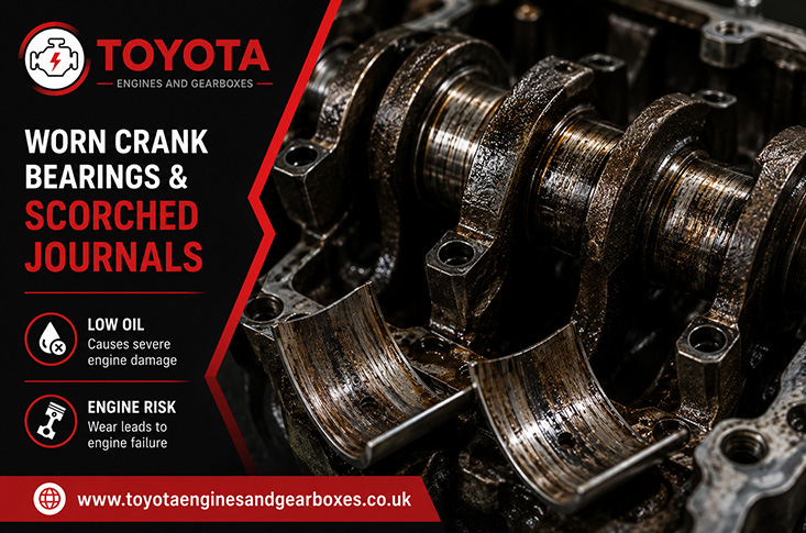 Worn-crank-bearings-and-scorched-journals-caused-by-low-oil-in-a-Toyota-Aygo-1.0-1KR-FE-engine